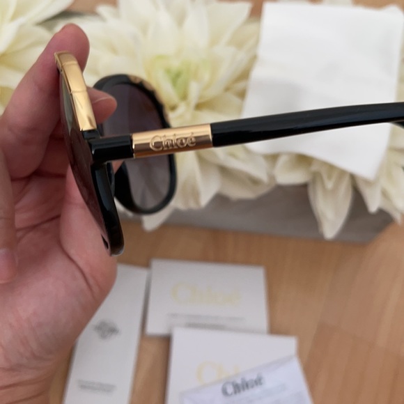 Chloe black sunglasses main image 7